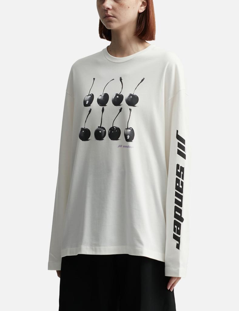 Shop Long Sleeve Cherry T-shirt on Sale at BeyondStyle – Get 61