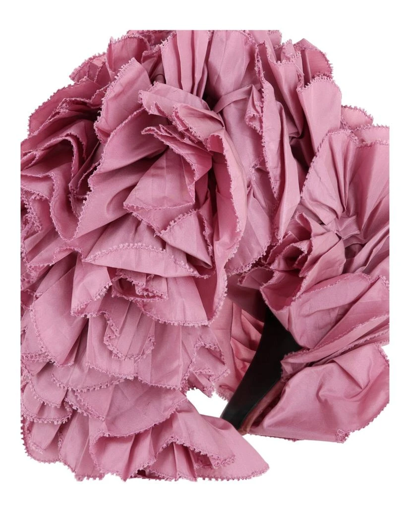 Gucci Ruffle Silk Headband 3