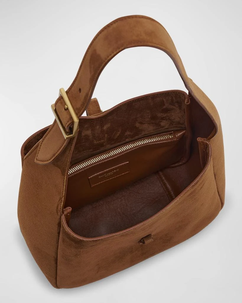 Yves Saint Laurent Le 5 A 7 Small Suede Hobo Shoulder Bag 3