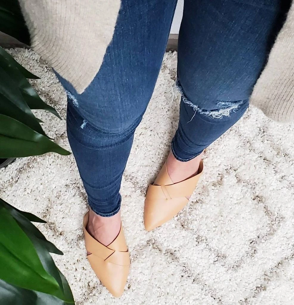 Qupid Qupid - Women
s Swirl Ballerina Mules 4