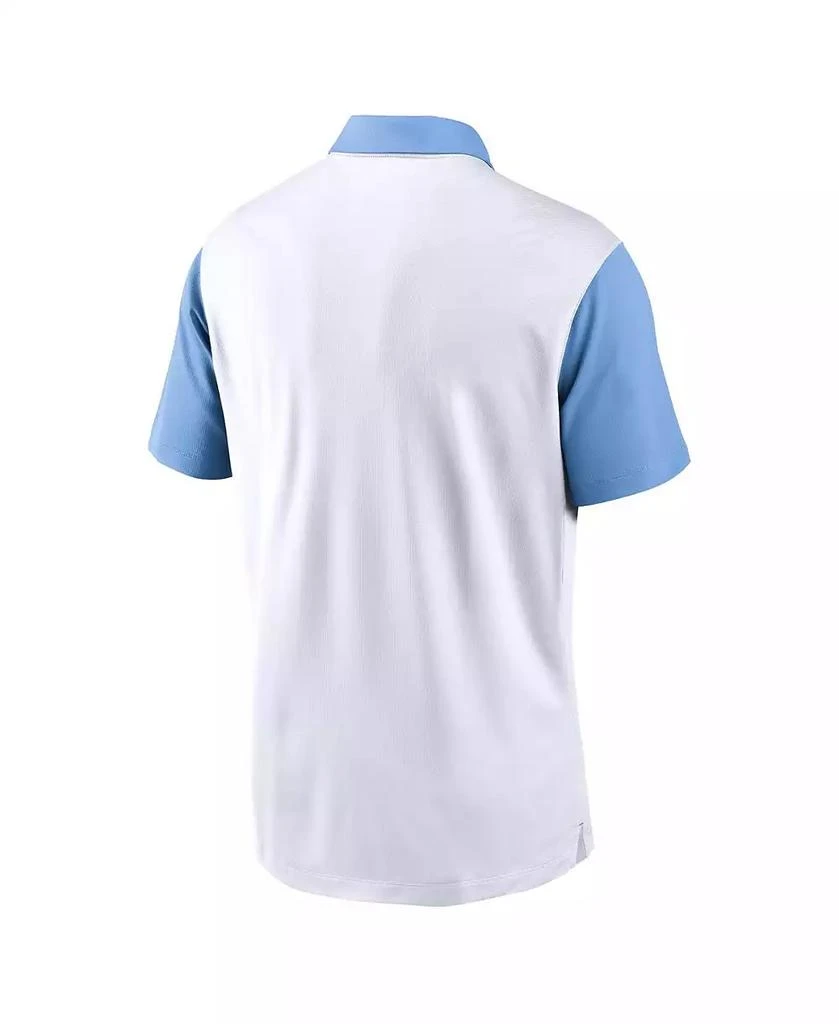 Jordan Men's White North Carolina Tar Heels Primetime Campus Vapor Performance Polo 2