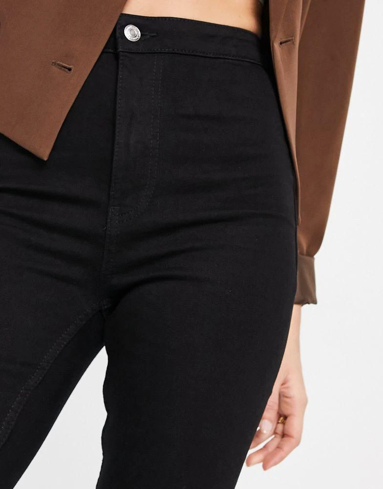 New Look Tall New Look Tall flare jean in black 3