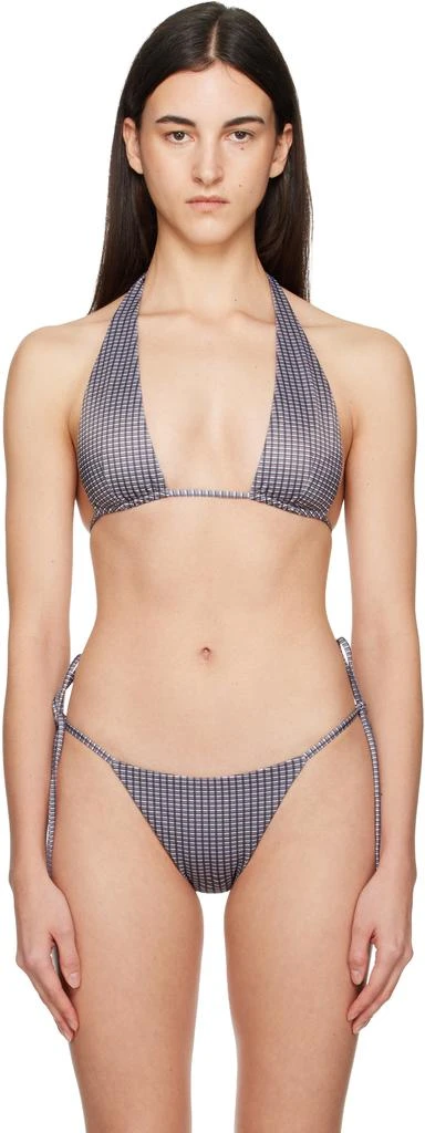 Belle Anna Brown Maris Bikini Top 1