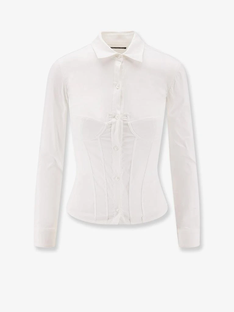 Balenciaga Cotton blend corset shirt from Nugnes 1920