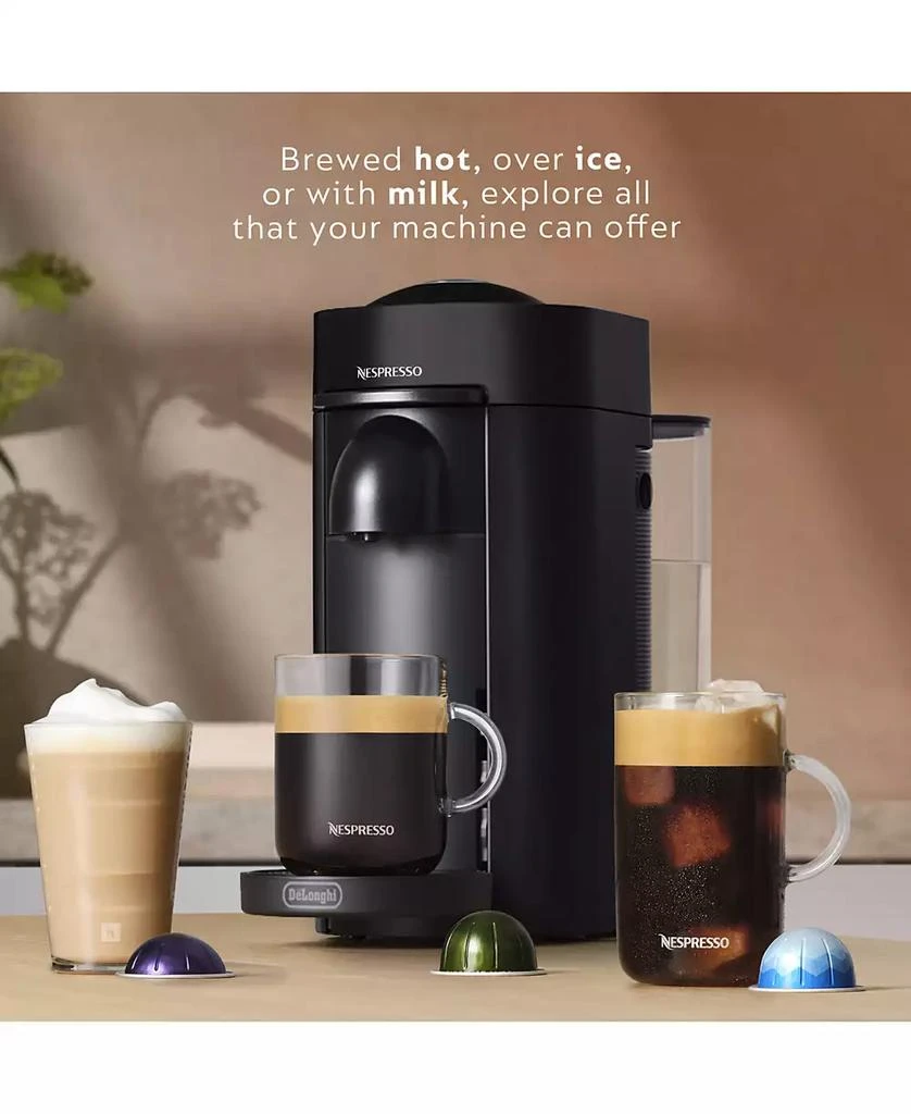 Nespresso Vertuo Plus Coffee 
Espresso Machine by DeLonghi with Aeroccino 12