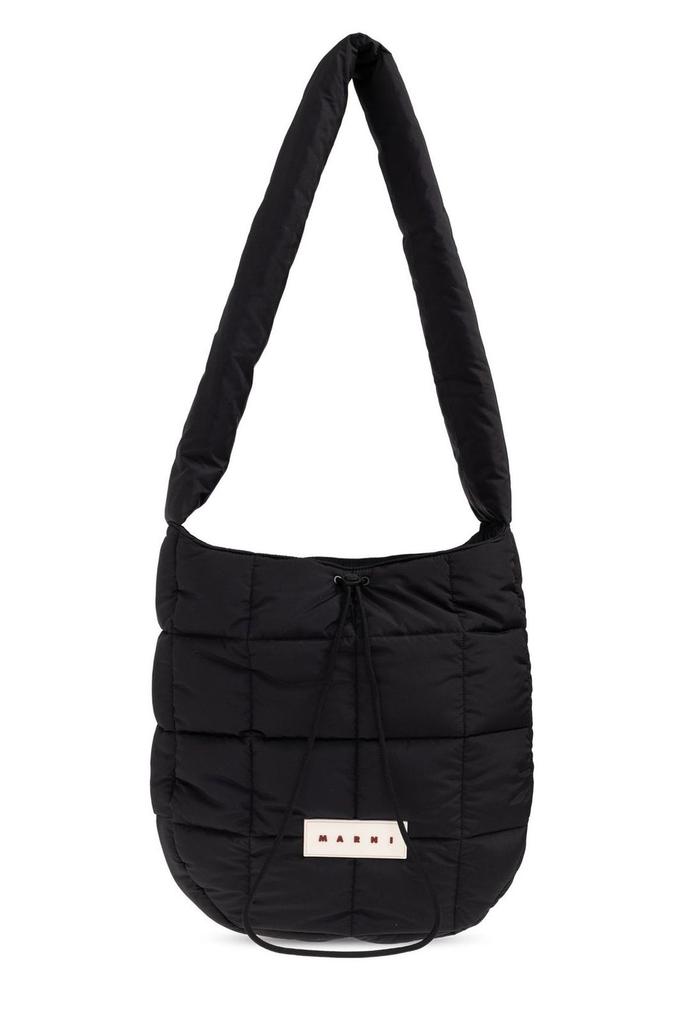 Marni Marni Drawstring Quilted Shoulder Bag