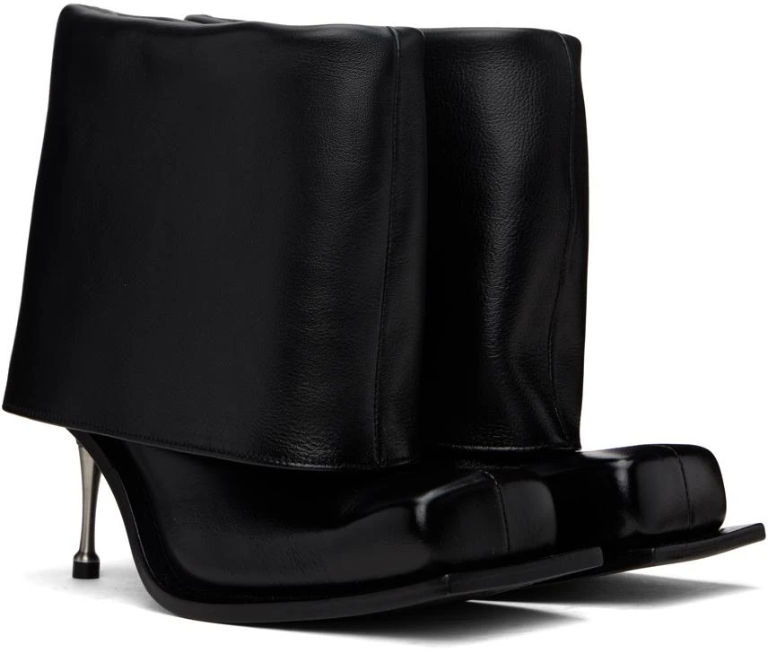 FIDAN NOVRUZOVA Black Iman Stiletto Heel Boots 4
