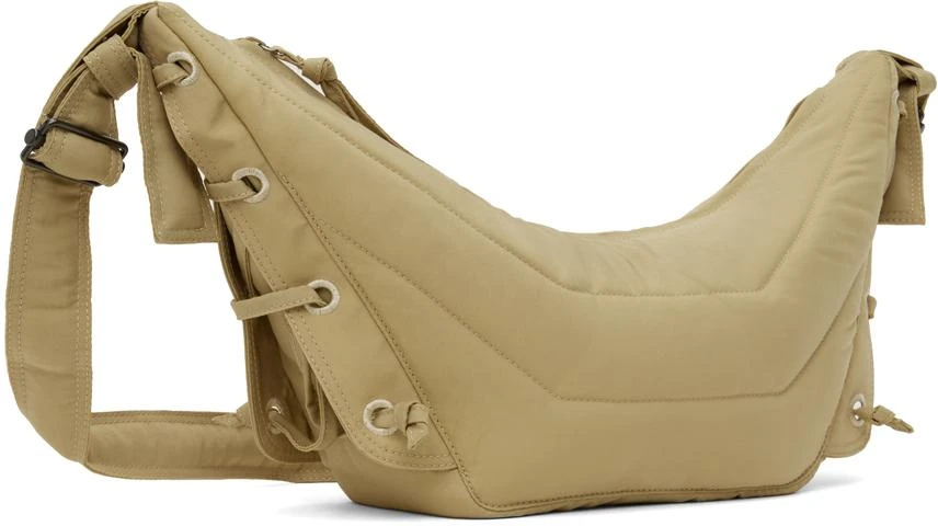 Lemaire Khaki Small Soft Game Bag 2