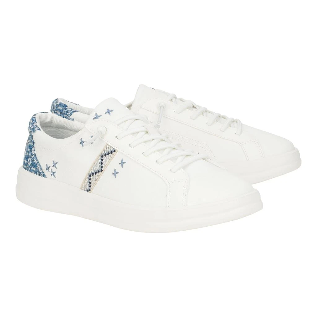 Hey Dude Karina Crafted Boho White/Blue 1