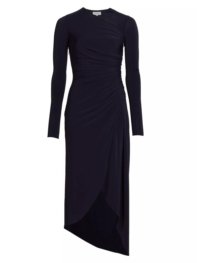 Halston Giorgia Jersey Cocktail Dress