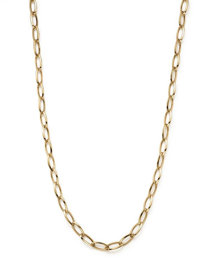 Roberto Coin 18K Yellow Gold Long Link Chain Necklace, 31" 1