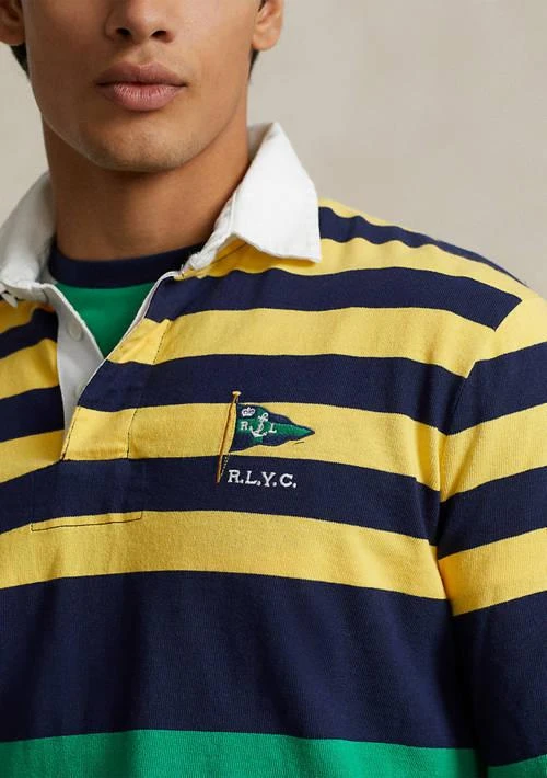 Ralph Lauren Ralph Lauren Classic Fit Striped Jersey Rugby Shirt 3