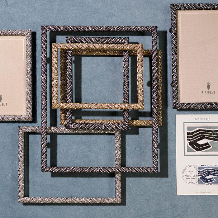 L'Objet Platinum White Frames