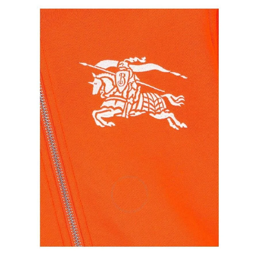 Burberry Boys Scarlet Orange Devan Equestrian Knight Design Hoodie 3