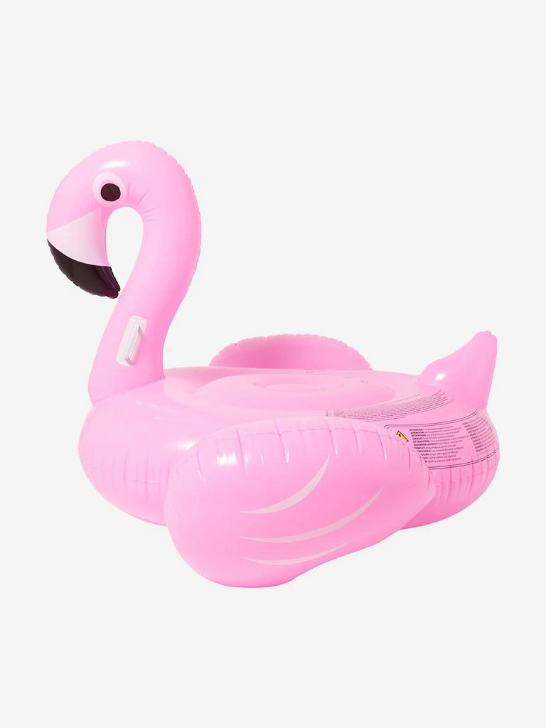 Sunnylife Sunnylife Girls Rosie the Flamingo Luxe Ride-On Float in Pink (155cm) 3