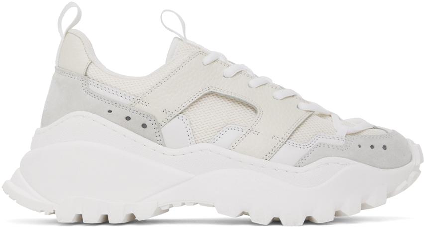 AMI White Lucky 9 Sneakers - Casual Shoes - Free Shipping
