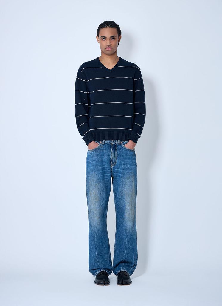 Noah Noah Striped Knit Sweater
