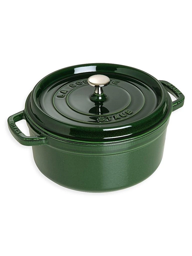 Staub Cast Iron 4-qt Round Cocotte 1