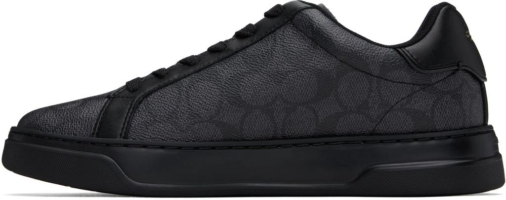 Coach Black & Gray High Line Sneakers 3
