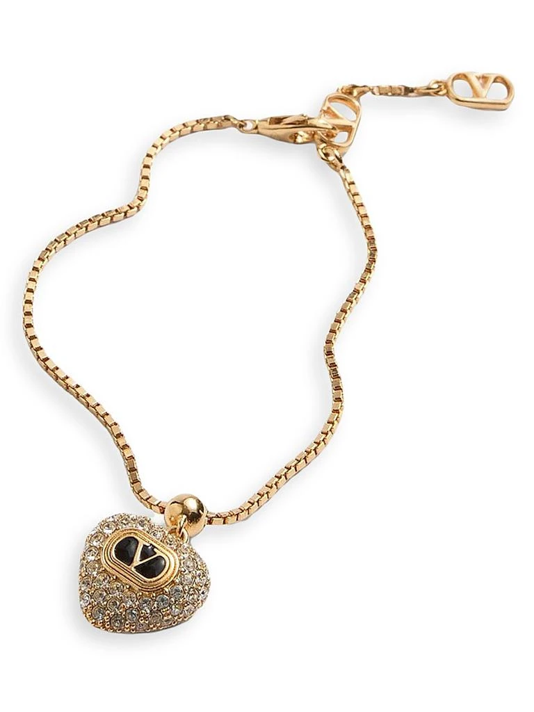 Valentino Coeur Royal Metal Enamel and Swarovski® Crystal Bracelet 3