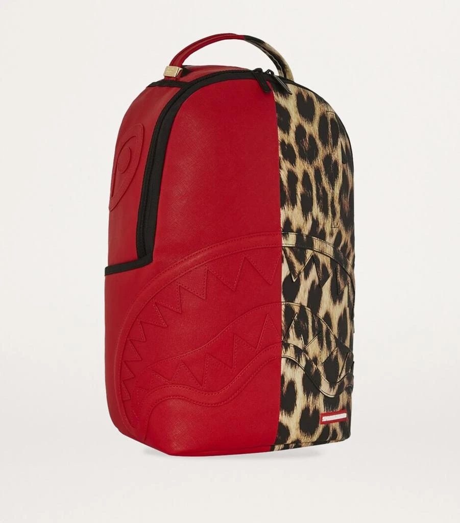 SprayGround Split Cheetah Backpack 5