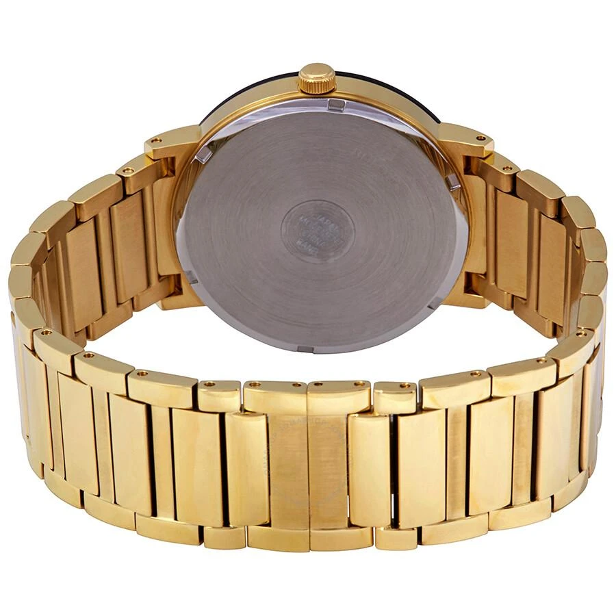 Bulova Diamond Black Dial Yellow Gold-tone Men's Watch 97D116 3