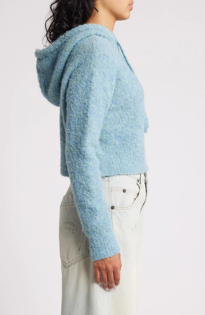 ALL IN FAVOR Hooded Crop Sweater 3