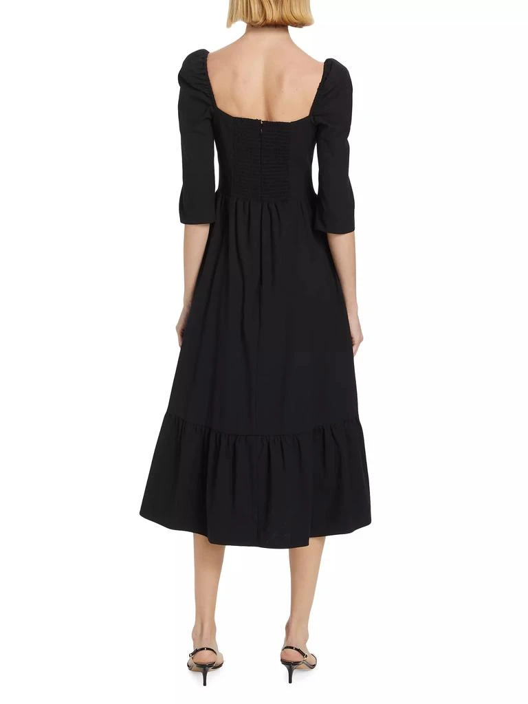 Reformation Cyprus Cotton Tiered Midi-Dress 5