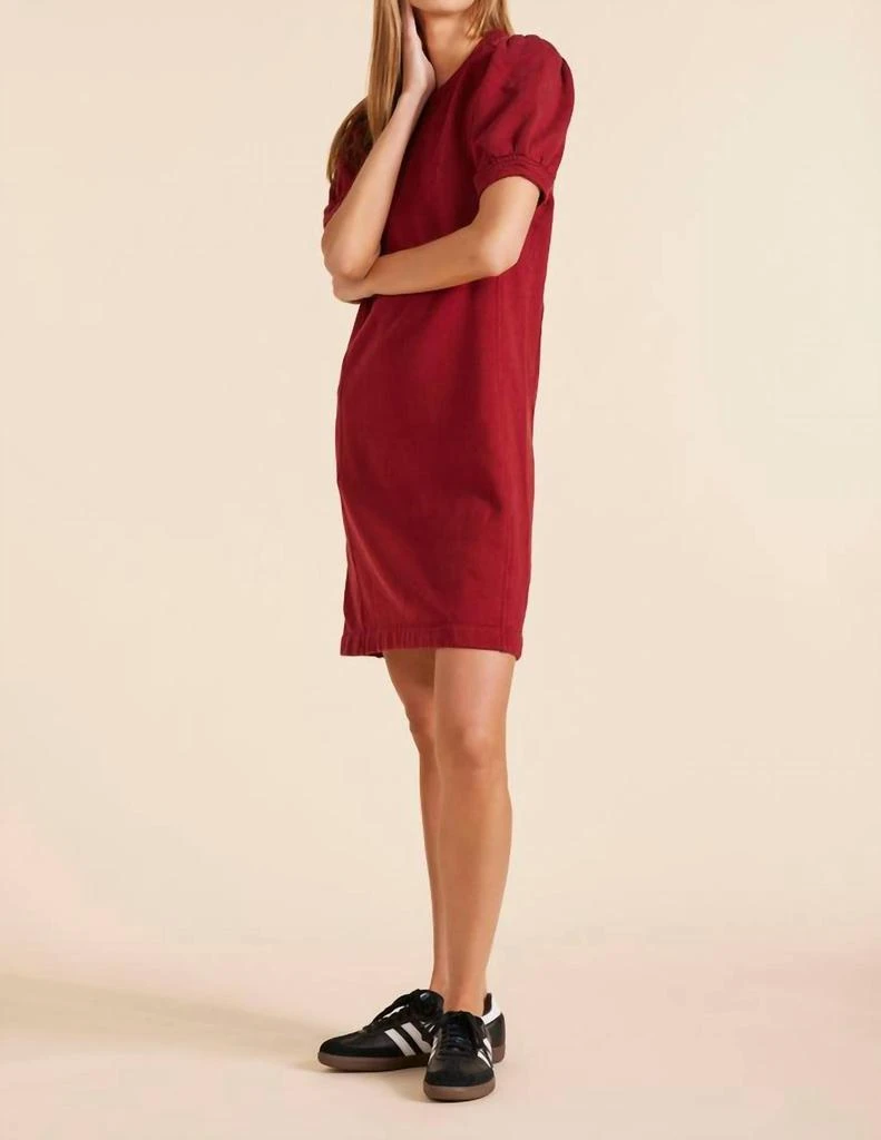 Bobi Bobi - Puff Sleeve Sweatshirt Dress 1