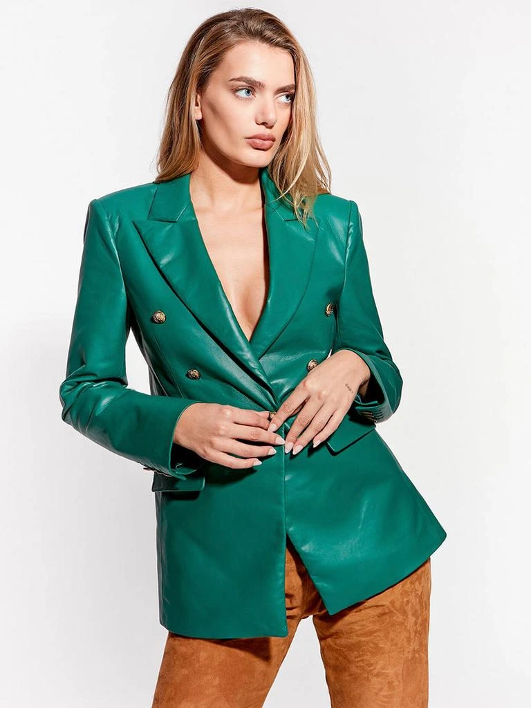 AS by DF Beck Recycled Leather Blazer 1