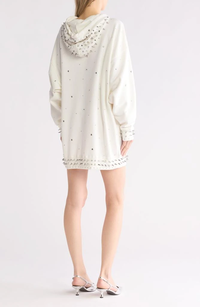 Rebecca Minkoff Downtown Oversize Studded Sweatshirt Dress 2