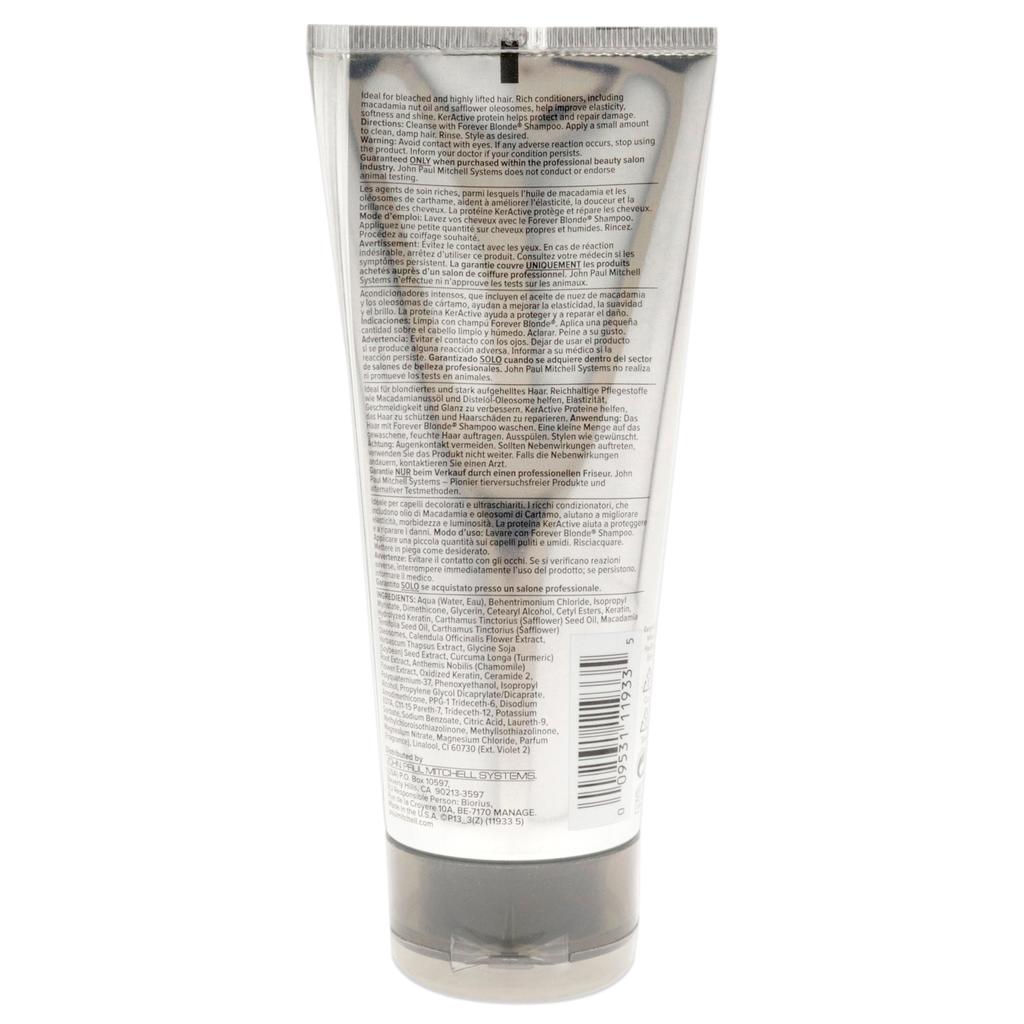 Paul Mitchell KerActive Forever Blonde Conditioner by  for Unisex - 6.8 oz Conditioner