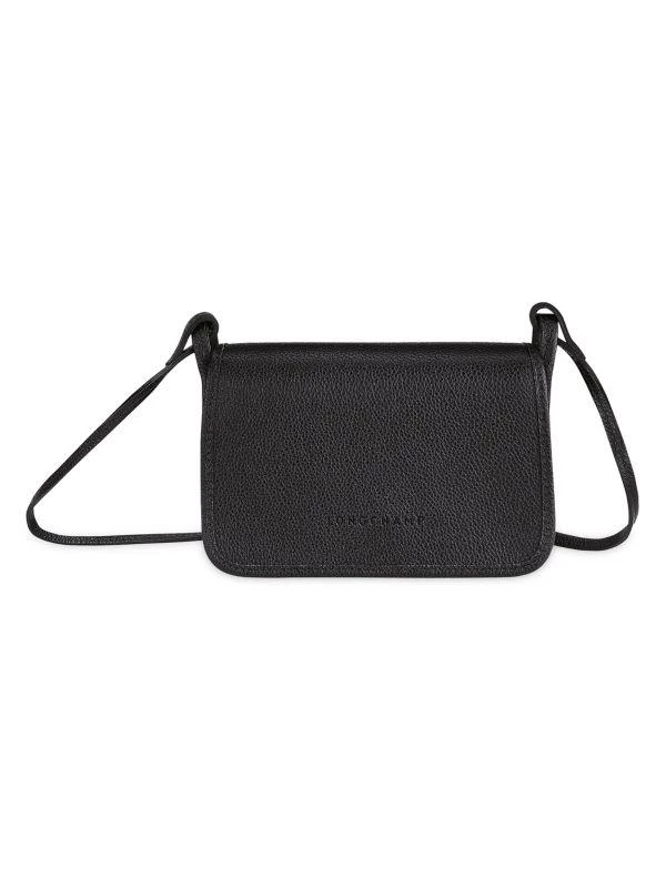 Longchamp Le Foulonné Leather Wallet-On-Strap 1