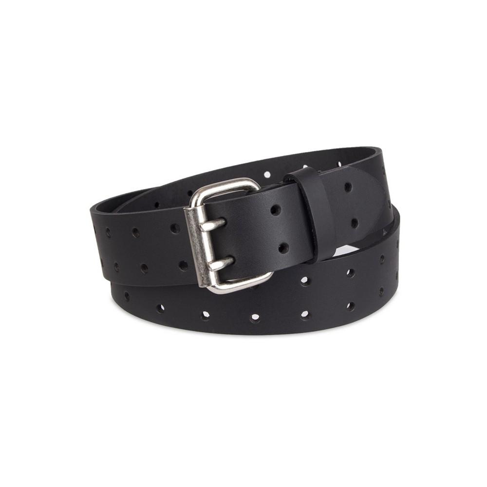 Dickies Men's Casual Double Prong Roller Buckle Belt