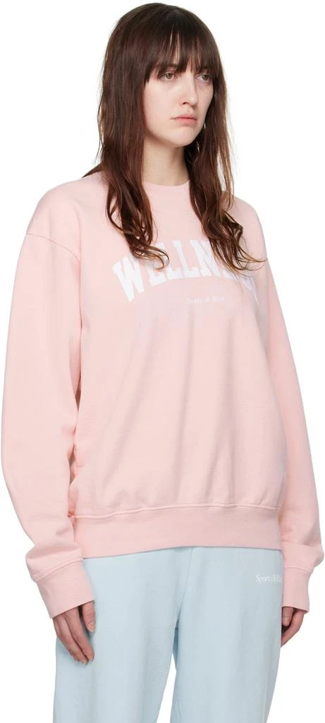 Sporty & Rich Pink Wellness Ivy Sweatshirt 2
