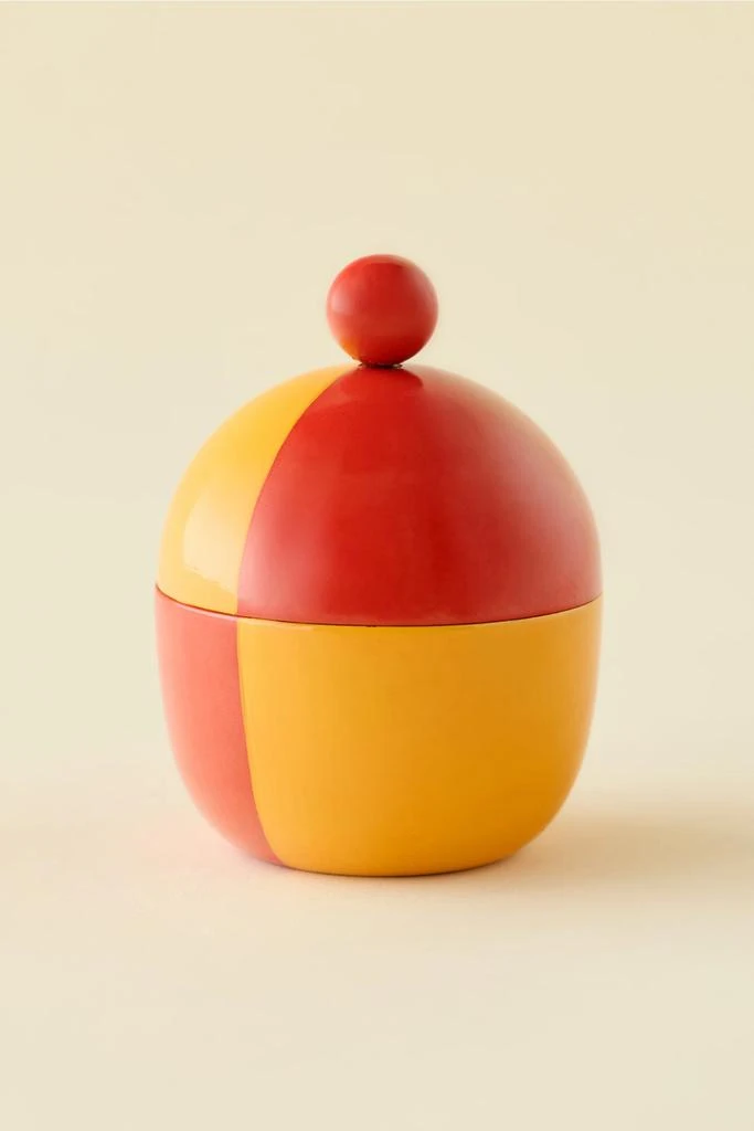 Urban Outfitters Painted Colorblock Iron Stash Box