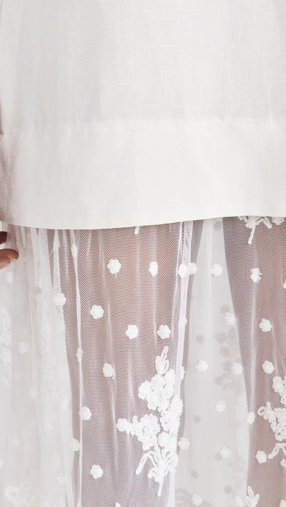 Sea Lara Linen Slip Combo Dress 5