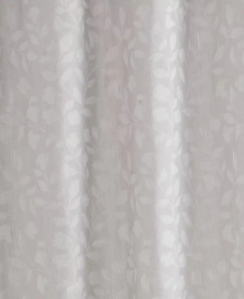 Martha Stewart Jenine Woven Shower Curtain, 72" x 72" 5