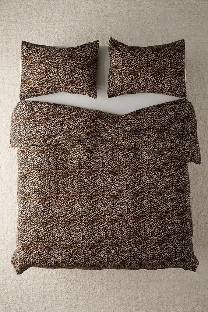 Urban Outfitters Printed Flannel Duvet Cover Set 2