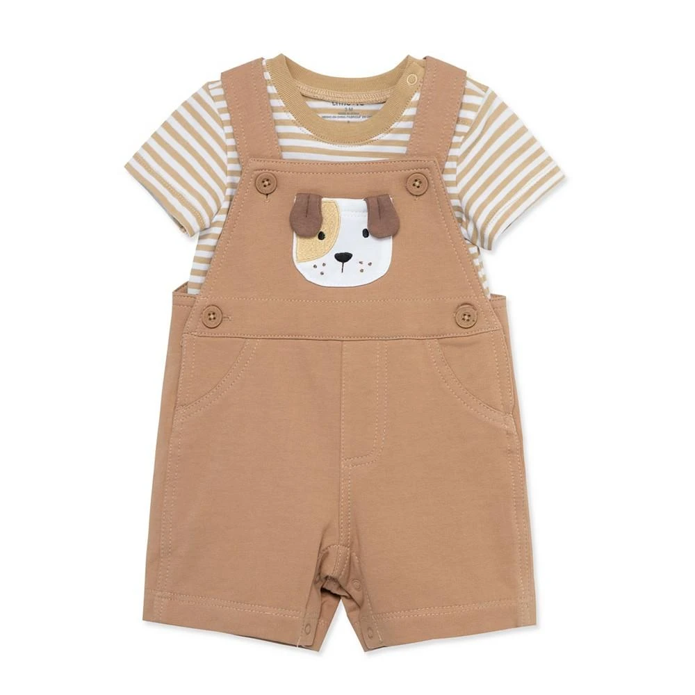 Little Me Baby Boys Puppy Shortall 3