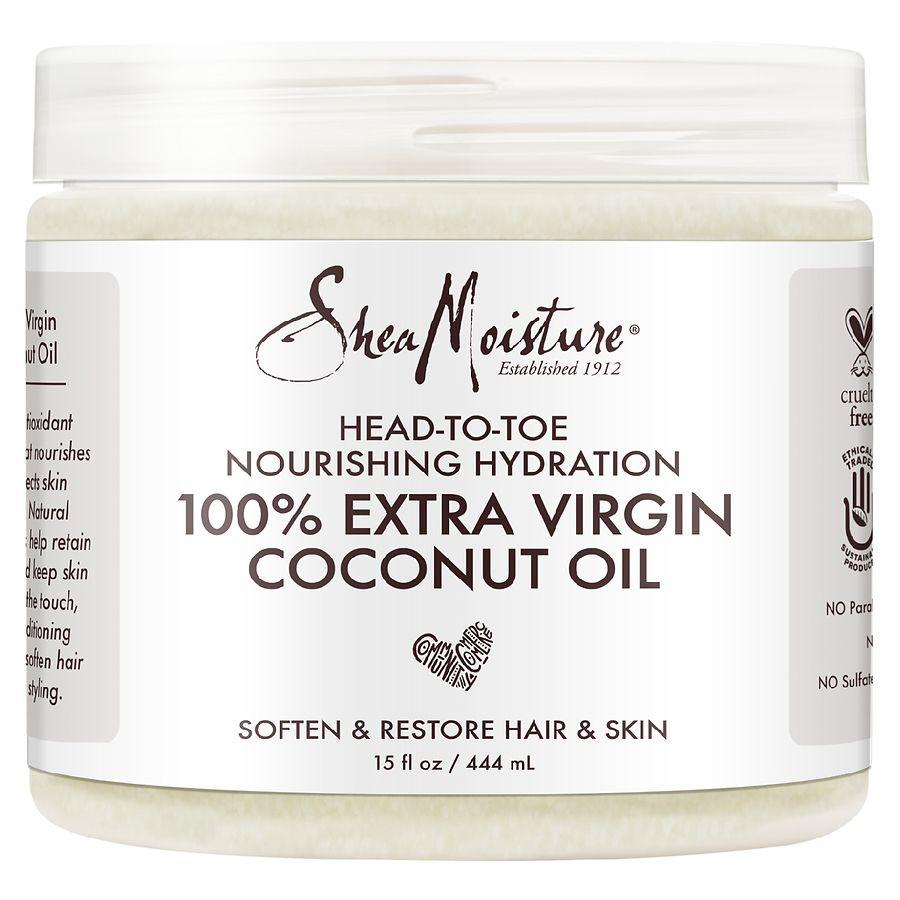 SheaMoisture 100% Extra Virgin Coconut Oil Moisturizer Nourishing Hydration