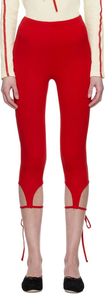 Kijun Red Capri Leggings 1