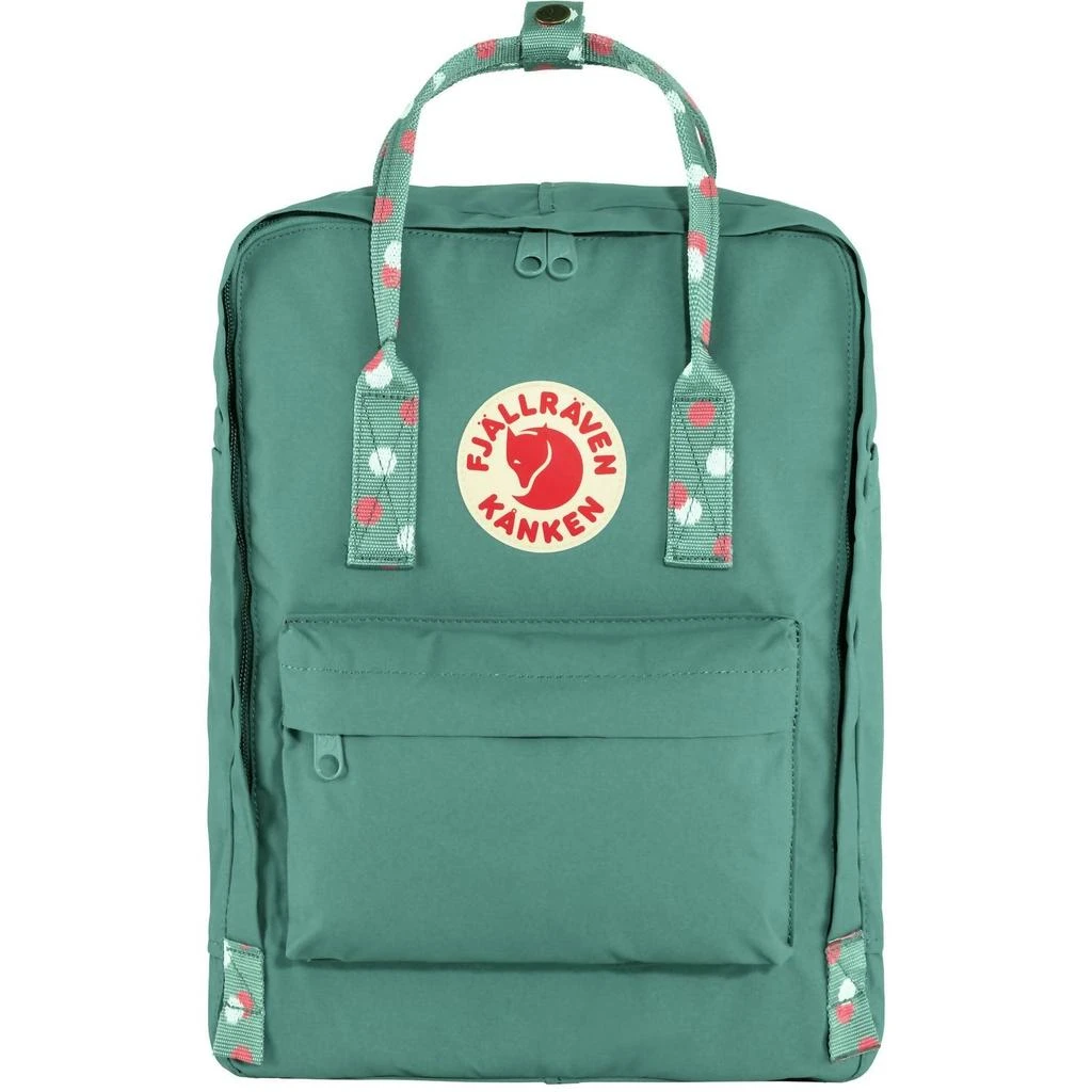 Fjallraven Unisex Kanken Backpack In Frost Green-Confetti Pattern 1