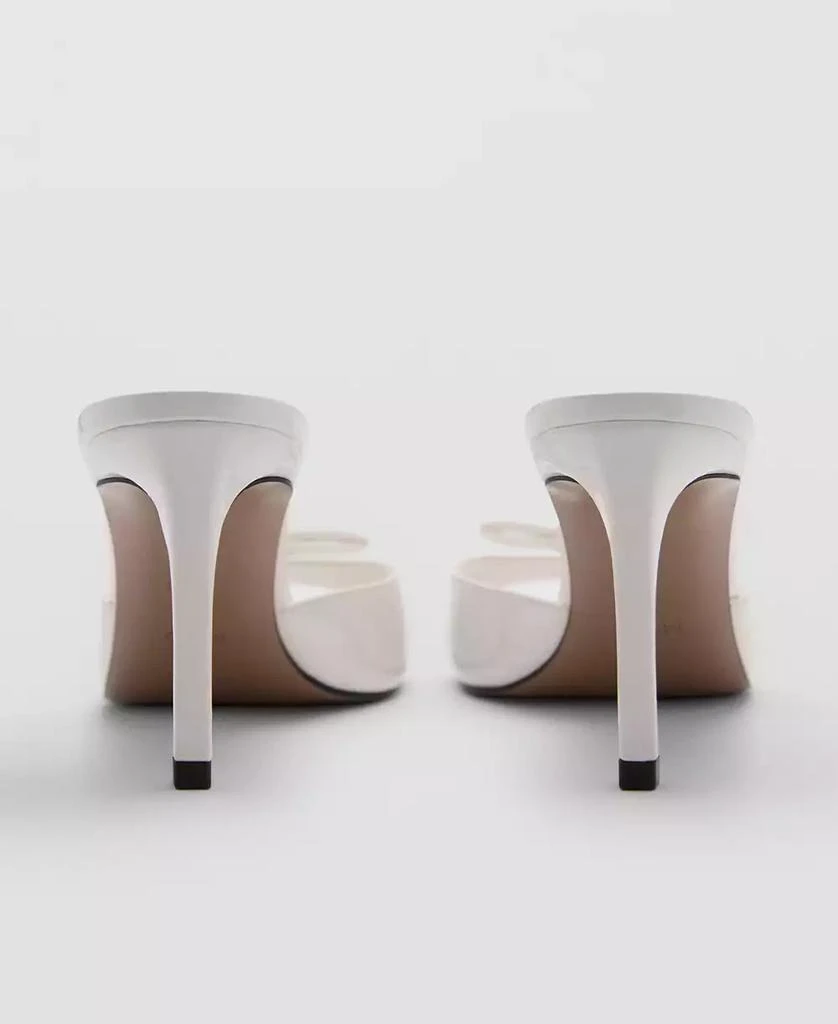 Mango Women's Bow Heel Sandals 2