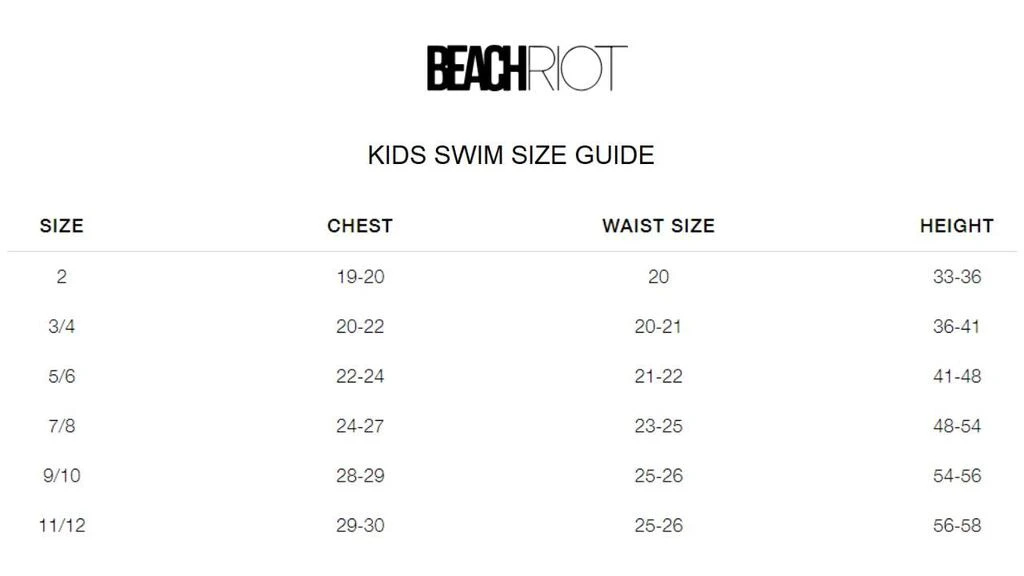 Beach Riot Beach Riot - Little Ava 
Daisy Set 2