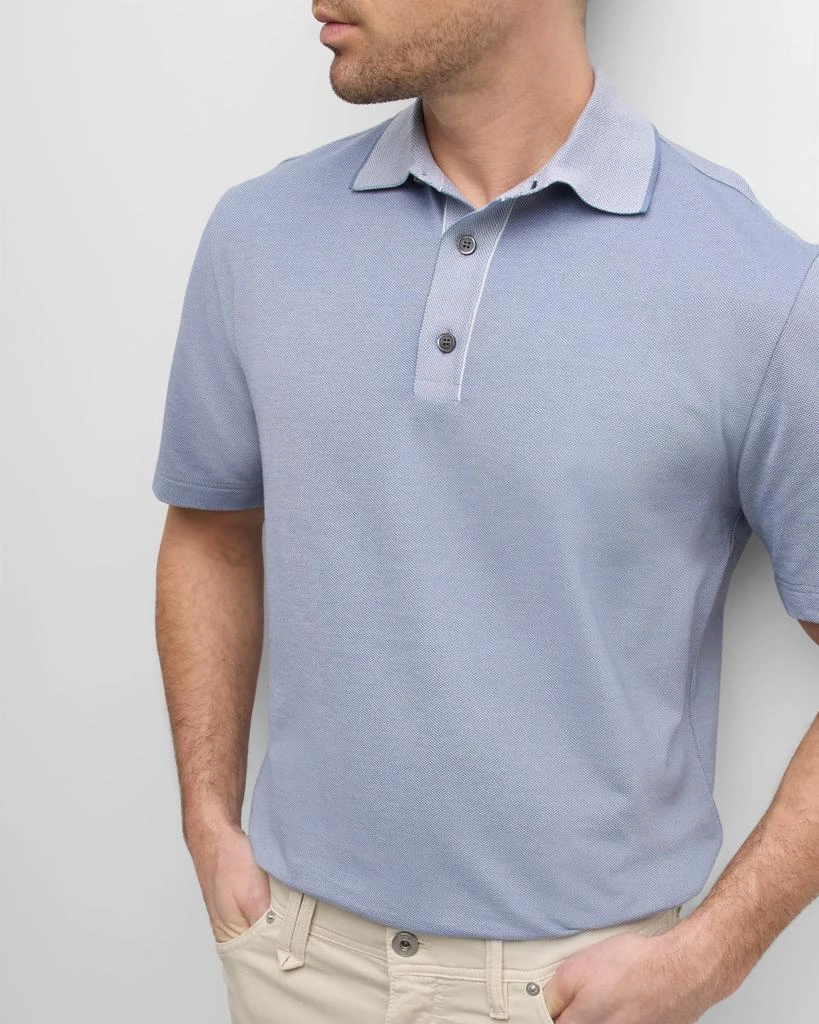 Brioni Men's Cotton Polo Shirt 6