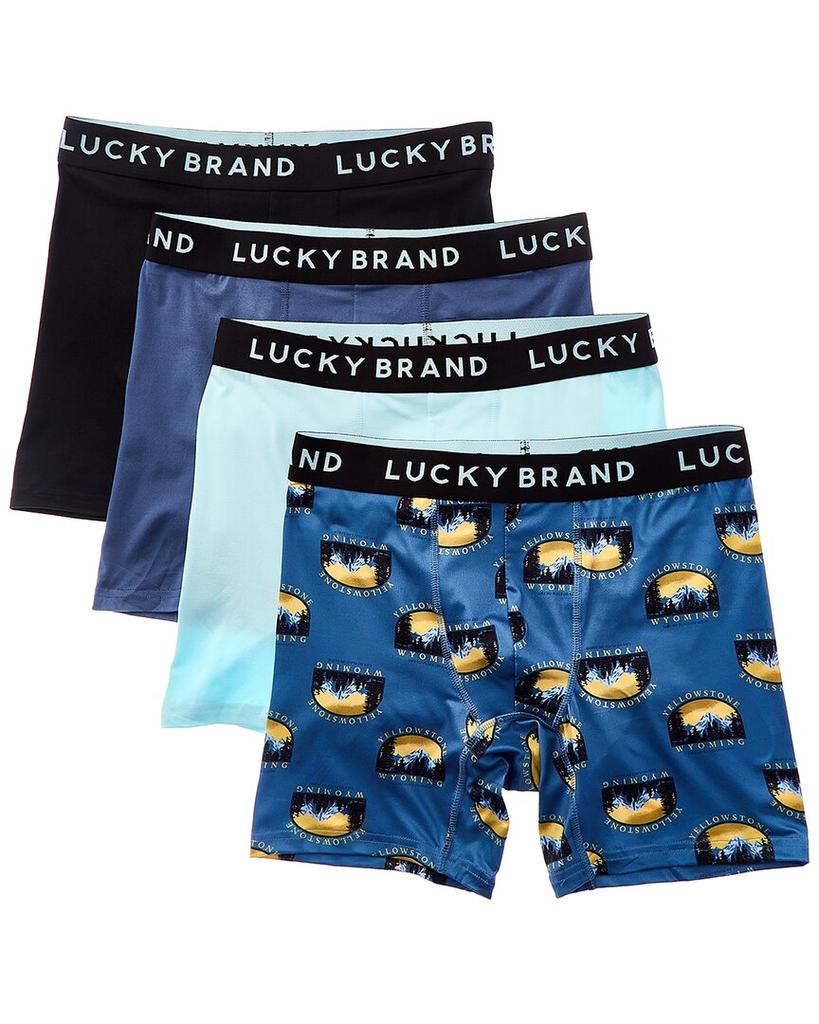 Lucky Brand 4pk Essential Soft Boxer Brief