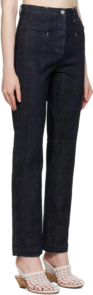 Jacquemus Navy La Croisière 'Le De-Nimes Norma' Jeans 2