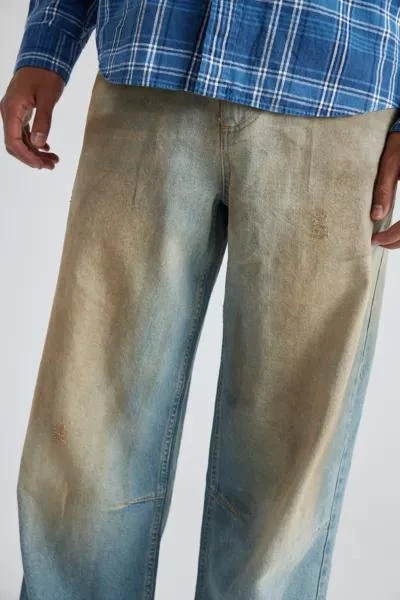 Jaded London Jaded London Colossus Mud Wash Baggy Fit Jean 4