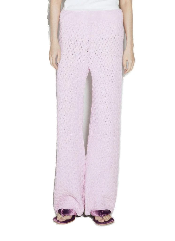 Isa Boulder Isa Boulder Cableweave Wide-Leg Pants 1